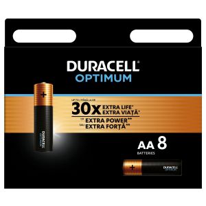 Duracell Optimum baterije AA 8 kom