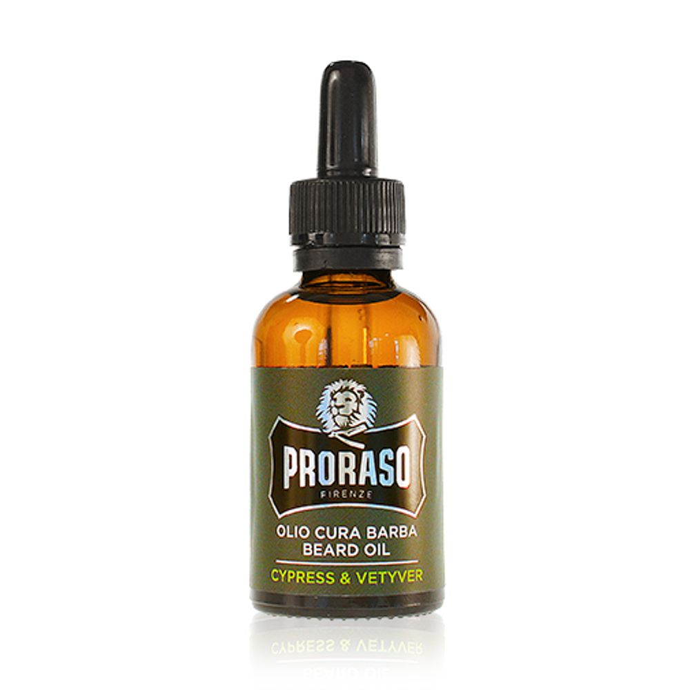 PRORASO Cypress & Vetyver beard oil for men 30 ml slika 1