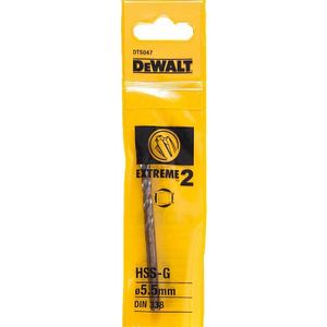 Dewalt Svrdlo HSS-G extreme 5, 5,5X93 DT5047