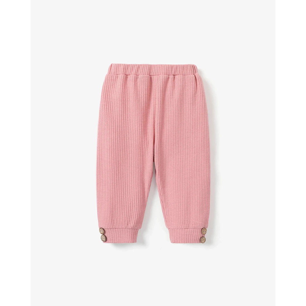 PatPat Hlače za bebe Jogger, Pink slika 1