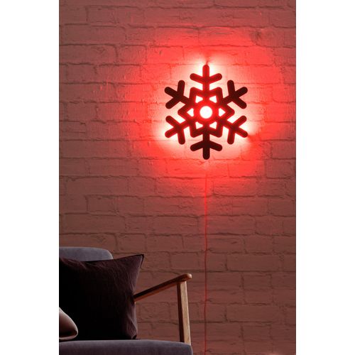 Wallity Ukrasna LED rasvjeta, Snowflake 2 - Red slika 3