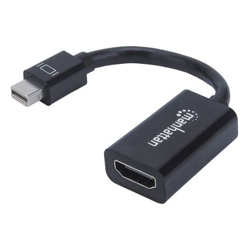 Adapter Manhattan 151528 Mini DisplayPort/M - HDMI 1080p Crni slika 1