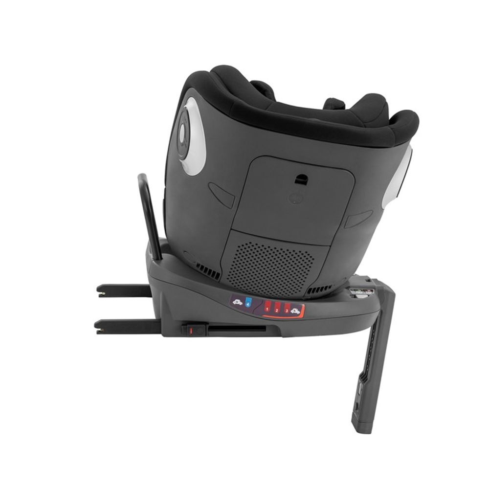 Kikka Boo Rotirajuća auto-sjedalica i-Conic i-Size 0-36kg (40-150cm) Black Isofix slika 9