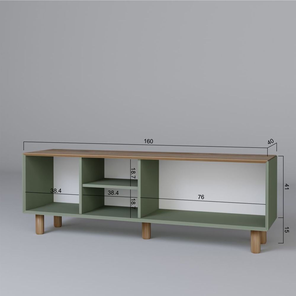 TV Stalak Bohemian 1600-84, Zelena Boja slika 7