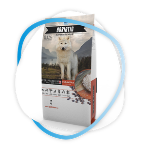 Quicker Super Premium suha hrana za pse Adriatic Fish&Rice 7kg