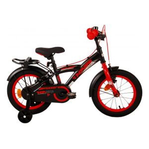 Dječji bicikl s dvije ručne kočnice Volare Thombike 14" crno-crveni