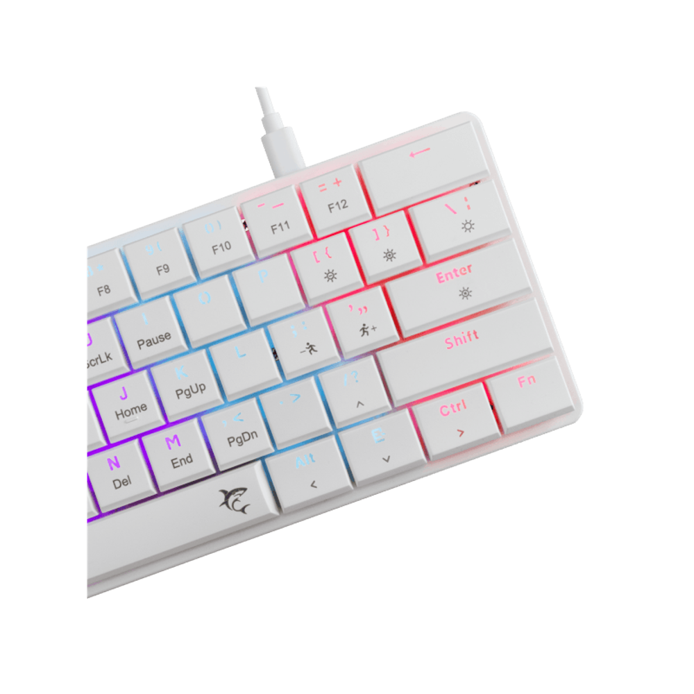 WHITE SHARK Mehanička tastatura GK-006211 NAGAMAKI / US, crveni prekidači slika 2