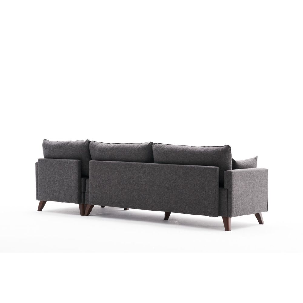 Bella Ugaona Sofa Desna - Antracit slika 7