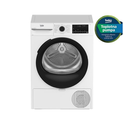 Beko BM3T40230W Mašina za sušenje veša sa toplotnom pumpom, 10 kg slika 1