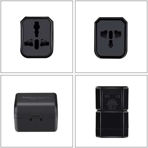 hoco. Punjač kućni, univerzalni, EU/UK/US/AU, 1 x USB, 3 A - AC1 Universal Charger slika 4