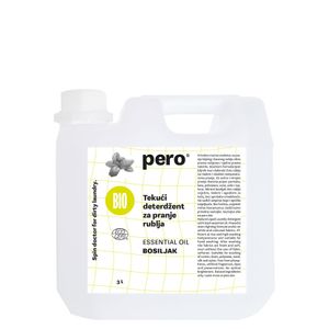 pero® Tekući koncentrirani deterdžent za njegu rublja XXL / 3l bosiljak