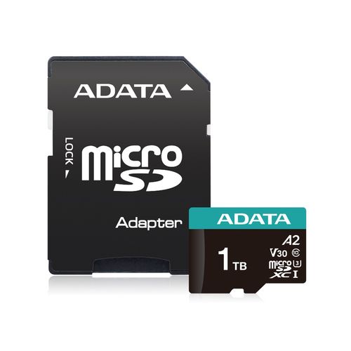 A-DATA Memorijska kartica UHS-I U3 MicroSDXC 1TB V30S + adapter AUSDX1TUI3V30SA2-RA1 slika 3