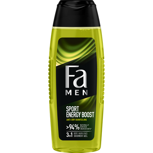 FA  Men Sport Energy Boost gel za tuširanje  250ml slika 1