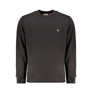 CALVIN KLEIN MEN'S BLACK ZIP-UP SWEATSHIRT