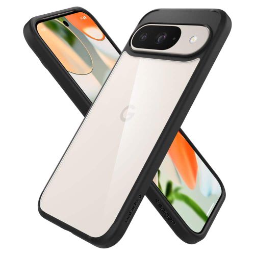 Spigen - Ultra Hybrid maska ACS07690 za Google Pixel 9 / Pixel 9 Pro - Mat crna slika 2