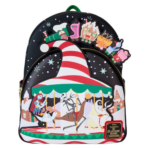 Loungefly Disney Nightmare Before Christmas Journey to Christmas Town backpack slika 1