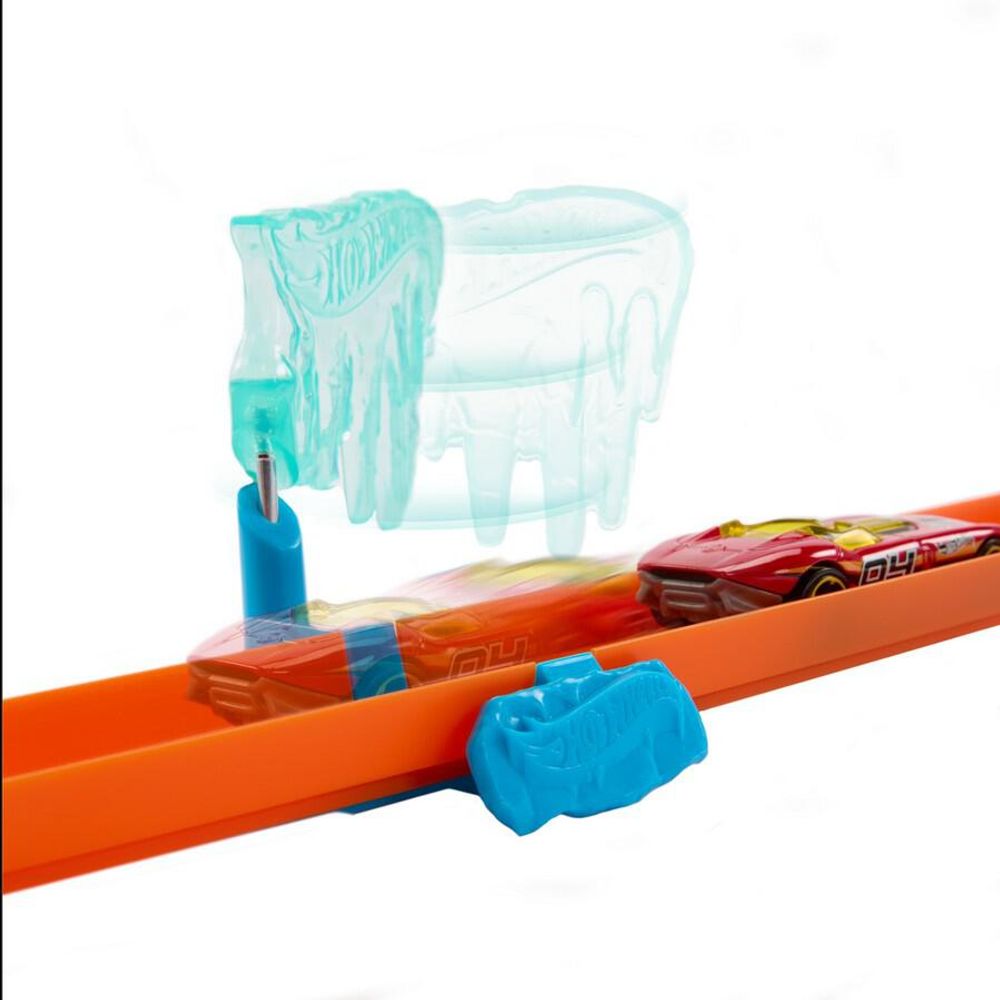 Hot Wheels Track Builder Ice Crash Pack - Razbijač leda slika 2