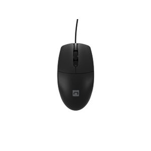 Natec NMY-2021 RUFF PLUS, Optical Mouse 1200 DPI, 3 Buttons, USB, Black, Cable 1,8m
