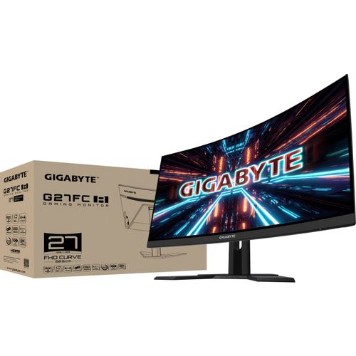 GIGABYTE G27FC A 27'' Zakrivljeni Gaming Monitor FHD, 1920 x 1080, 1ms, 170Hz, USB 3.0, Zvučnici slika 8