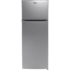 Vivax DD-207E S Kombinovani frižider, Visina 143 cm, Širina 55 cm, Srebrna boja