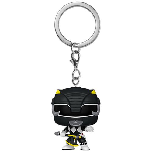 Pocket POP Keychain Power Rangers 30th Anniversary Black Ranger slika 1