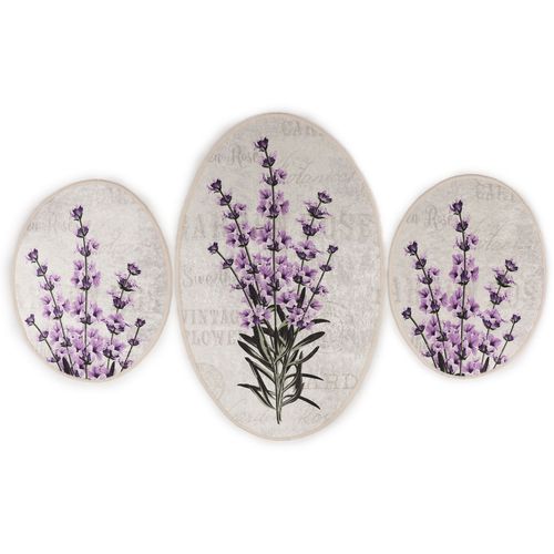 Lavender Multicolor Bathmat Set (3 Pieces) slika 3