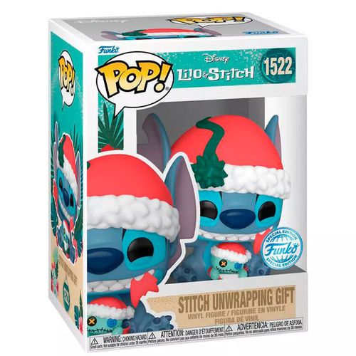 POP figure Disney Lilo & Stitch - Stitch Unwrapping Gift slika 1