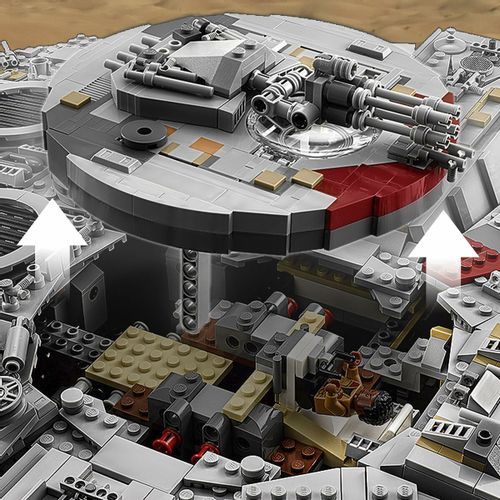 Playset Lego Star Wars 75192 Millennium Falcon 60 x 21 x 84 cm slika 4