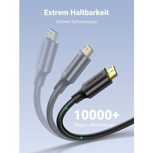 Ugreen USB 3.0 kabel USB A na Micro B, 1m slika 3