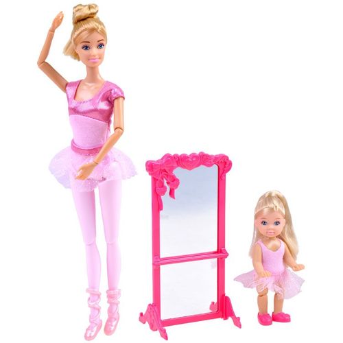 Anlily set: Lutka mama balerina + lutka djevojčica balerina slika 2
