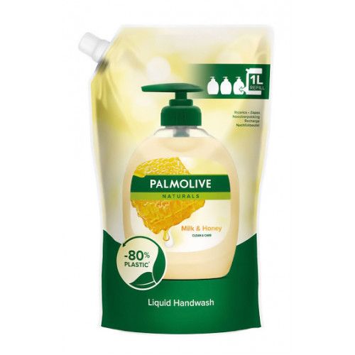 Palmolive tekući sapun Mlijeko&Med 1000ml refil slika 1