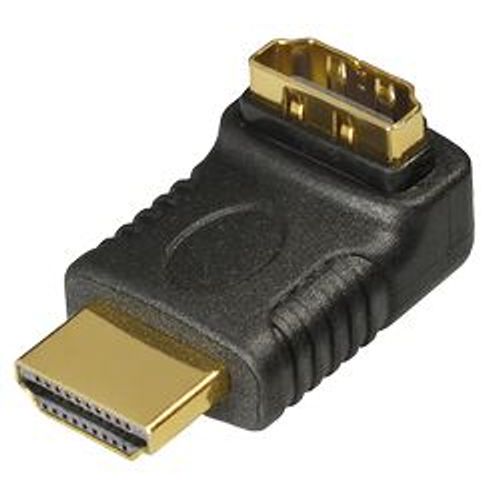 Transmedia HDMI kutni adapter, muški na ženski slika 1