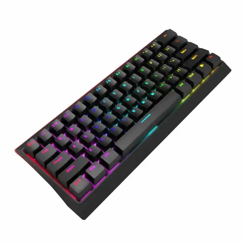 Marvo Hecate 61R KG962 Tastatura mehanička, crveni svičevi, pozadinsko osvetljenje crna slika 2