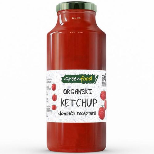 Greenfood Ketchup Blag Eko 270g slika 1