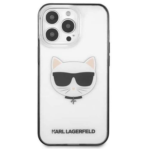 Karl Lagerfeld maska za iPhone 13 Pro Transparent Iconic Choupette slika 3