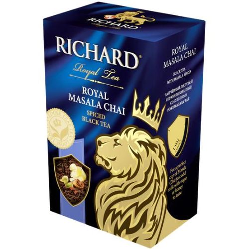 RICHARD Tea Royal Masala Chai - Indijski crni čaj sa djumbirom, cimetom i začinima rinfuz 90g  110473 slika 1