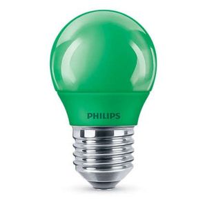Philips led sijalica 3.1w(25w) p45 e27 zelena 1pf/6, 929001394258,