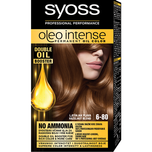 SYOSS OLEO INTENSE boja za kosu 6-80 Hazelnut Blond  slika 1