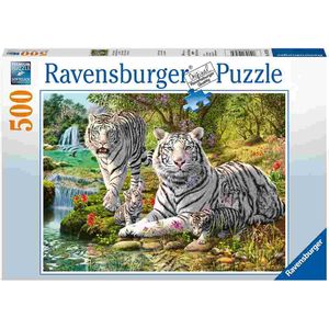 Ravensburger Puzzle bijeli tigar 500kom