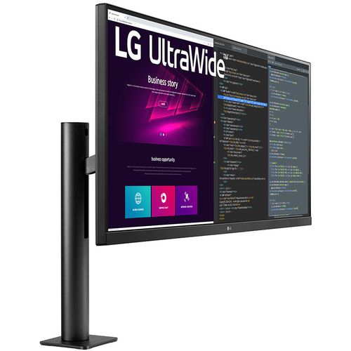 LG 34WN780-B 34" UltraWide Ergo IPS QHD 3440x1440@75Hz, 21:9, 1000:1, 5ms, 300 cd/m², 178°/178°, 2 HDMI, 1 DisplayPort, 3 USB 3.0, 7Wx2, AMD Radeon FreeSync, HDR, Tilt, Pivot, Height, VESA 100, Black, 3yw slika 15