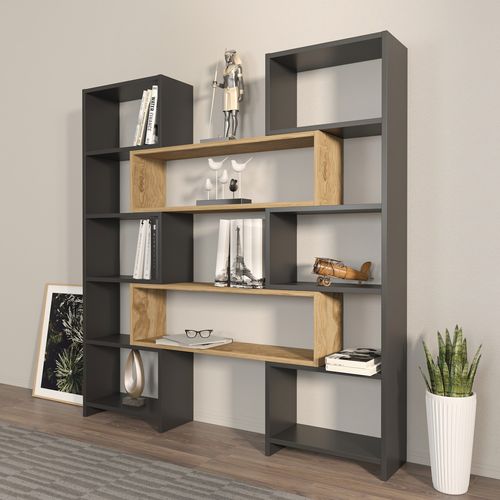 Poyraz - Black Black
Oak Bookshelf slika 2