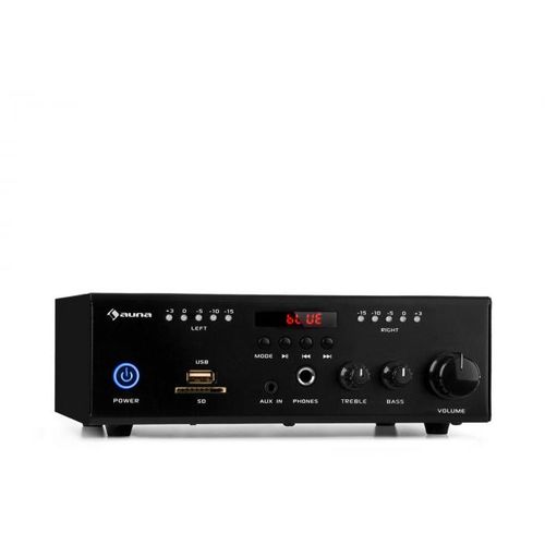 Auna Amp4 BT SE mini stereo pojačalo, Crna slika 1