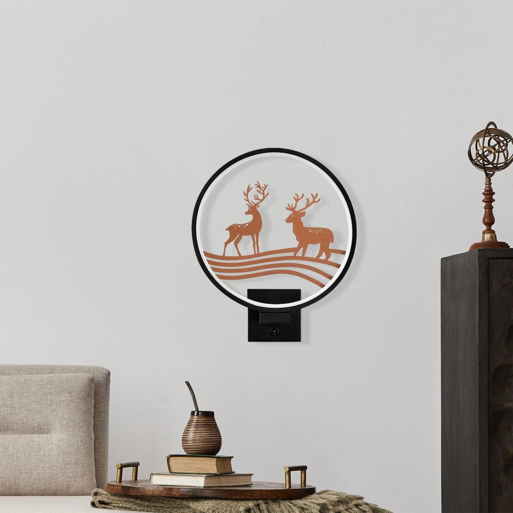 Zidna Lampa XMAS22 Black Copper slika 2