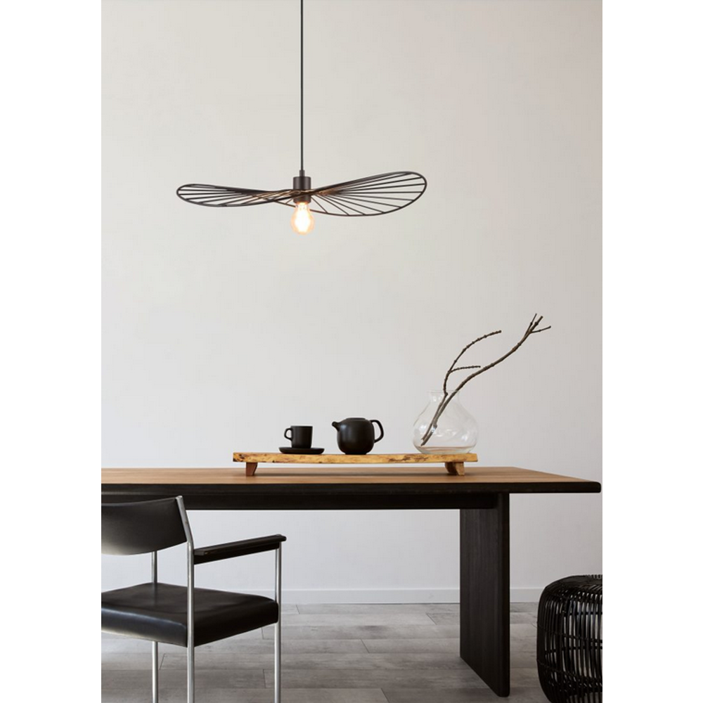 CHAPEAU LUSTER CRNO MAT,1XE27 slika 2