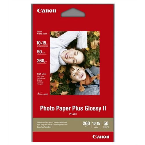 Canon Photo Paper Plus Glossy II PP201 10x15 - 50 listova slika 1