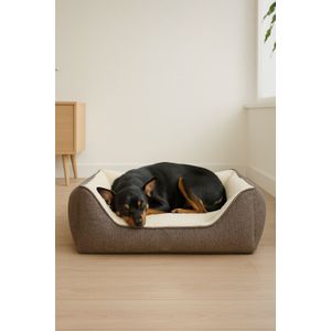 Pet bed Zeus 60 x 80, colour: brown