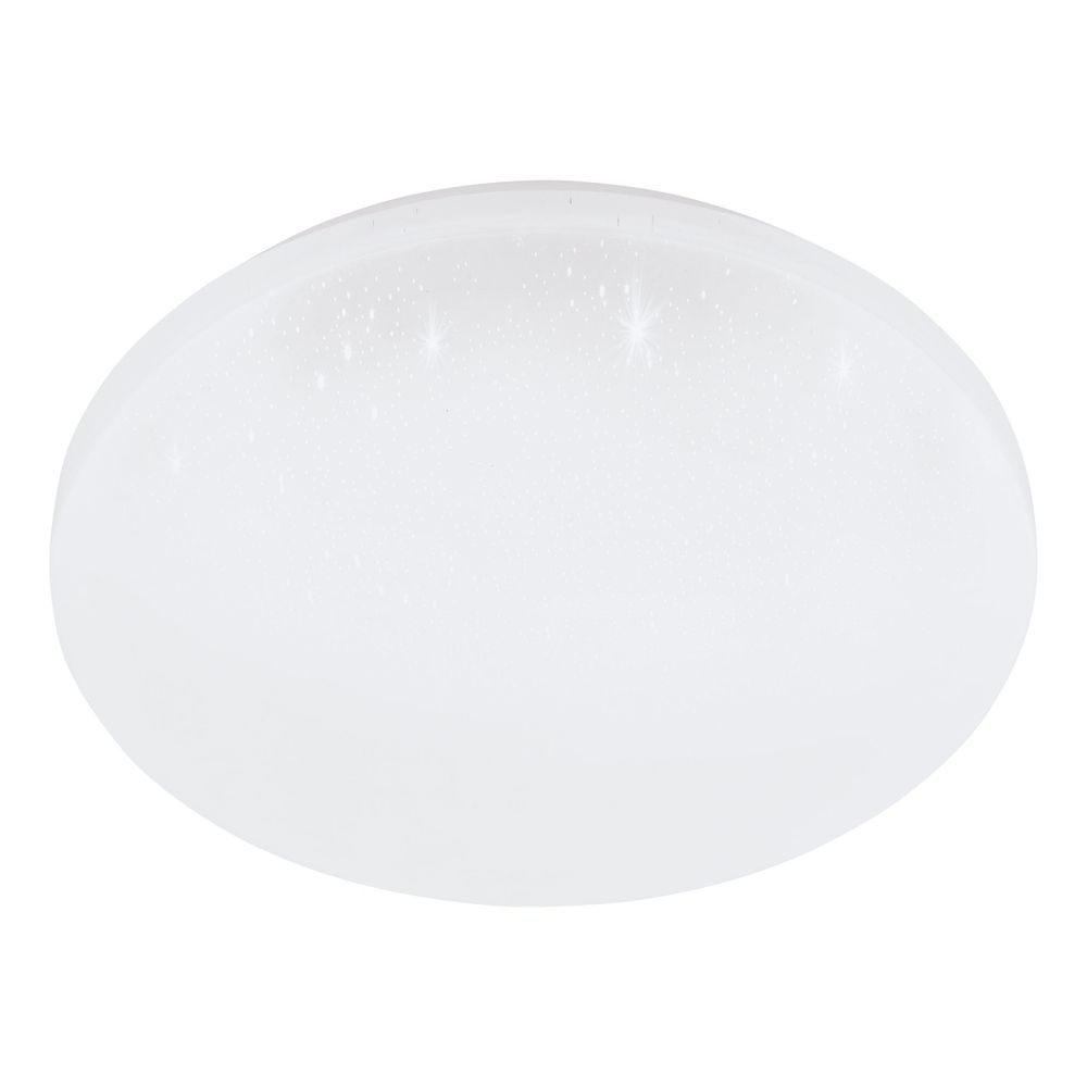 Eglo Frania-a plafonjera LED, 12W, promjer 300mm, sa daljinskim upravljačem, dimabilna, bijela/kristal slika 1