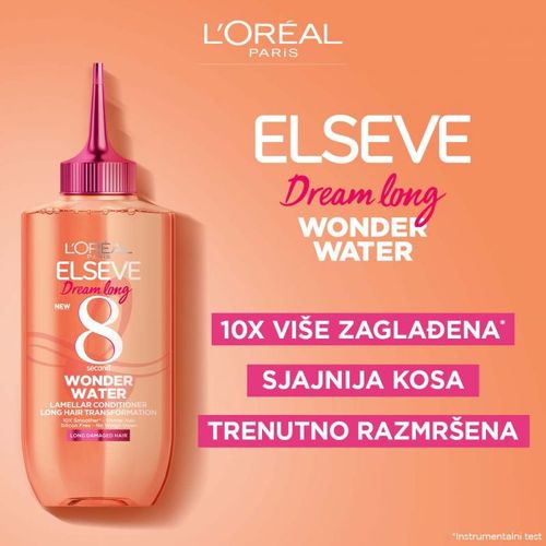 L'Oreal Paris Elseve Dream Long 8s Wonder Water tečni balzam za oštećenu kosu 200ml slika 2