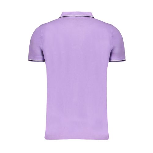 NORWAY 1963 PURPLE MEN'S SHORT SLEEVED POLO SHIRT slika 2