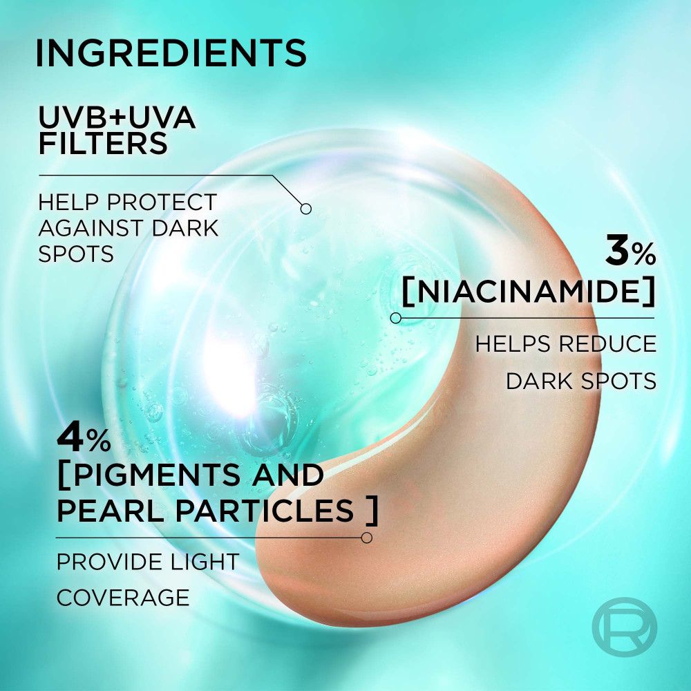 L'Oréal Paris Bright Reveal tonirani UV fluid Medium SPF50+ 50ml slika 3